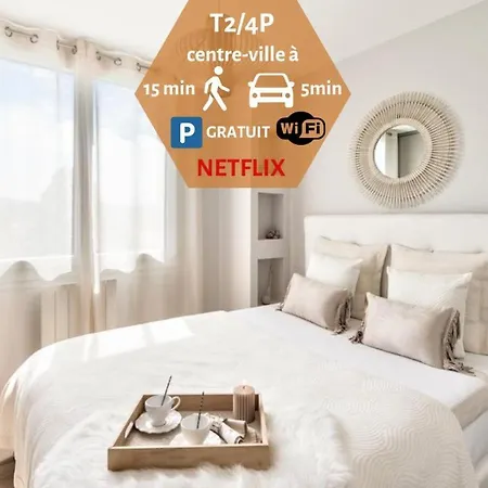 Le Golden A 5min Du Centre-ville Avec Parking Privatif Gratuit Apartment Annecy