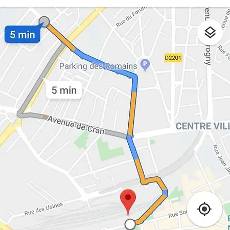 Le Golden A 5min Du Centre-ville Avec Parking Privatif Gratuit *